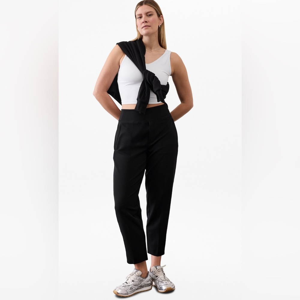 Athleta Women’s Endless High Rise Pant, Size 0 Petite, Black, NWOT